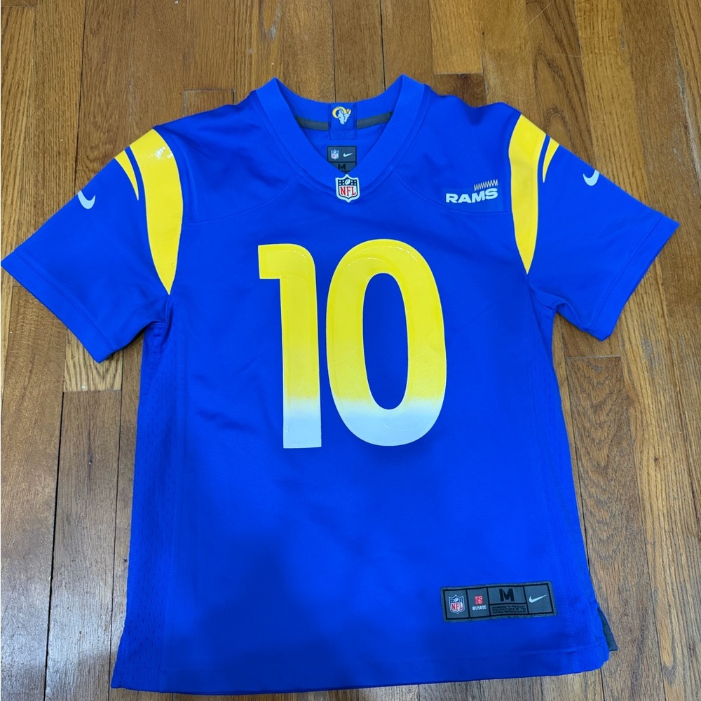 NFL Kids Blue and Yellow Cooper Kupp Rams Jersey